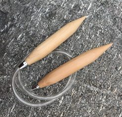 ChiaoGoo Wood Circular Knitting Needles US Size 50 (25.0 mm