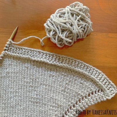The Morehouse Shawl by VanessaKnits KnitKit - Morehouse Farm